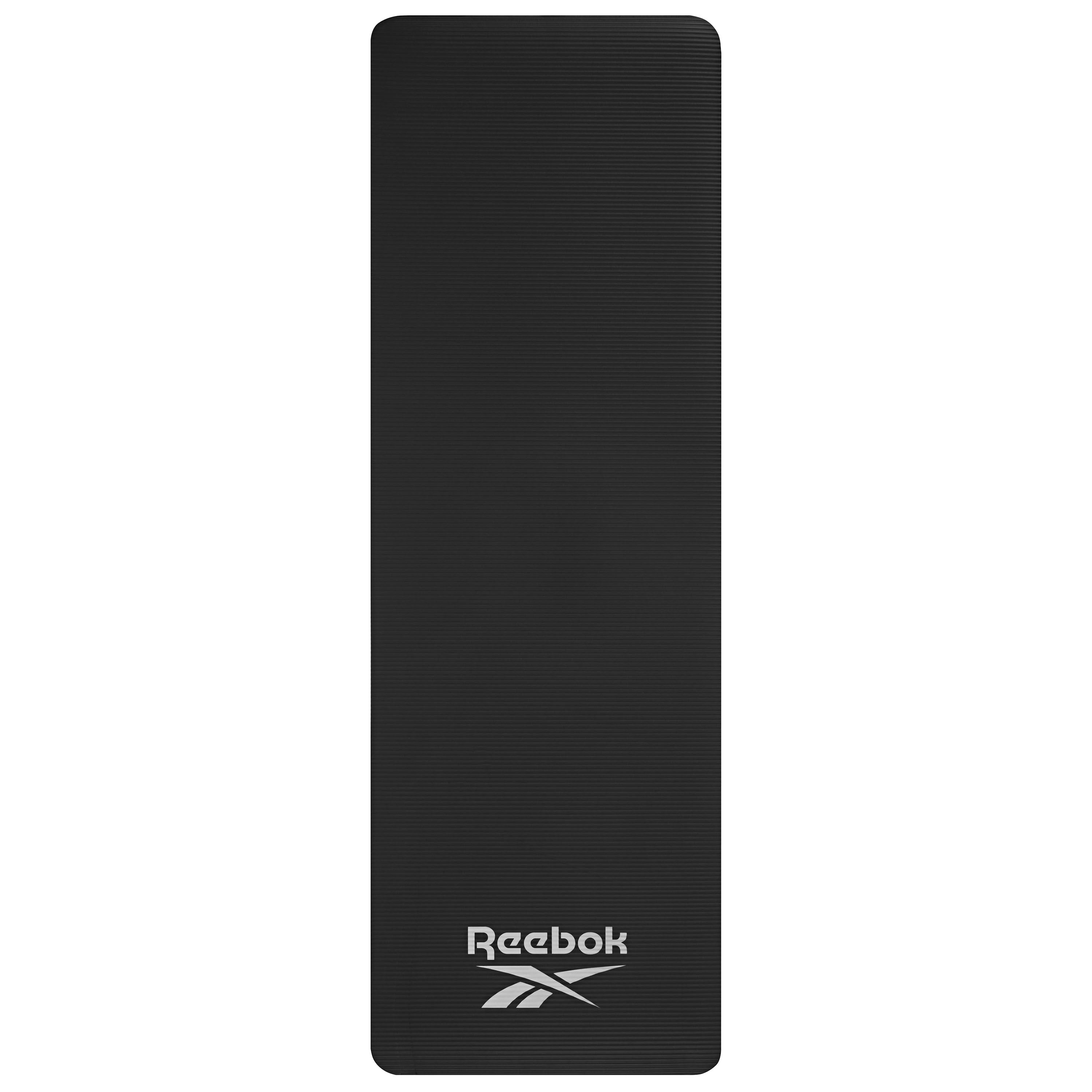 Reebok 10mm Fitness Mat Black flat